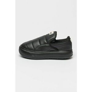Pantofi slip-on de piele Mayu - Negru imagine