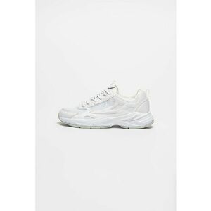 Pantofi sport cu insertii din material textil Novarra - Alb imagine