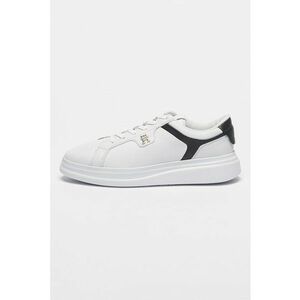 Pantofi sport de piele - Alb/Bleumarin imagine