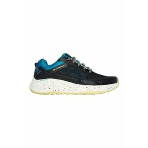 Pantofi sport cu insertii de plasa - Negru/Albastru inchis imagine