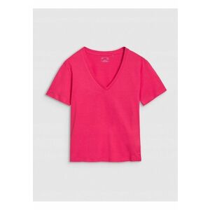 Tricou dama - supradimensionat - roz - Roz imagine