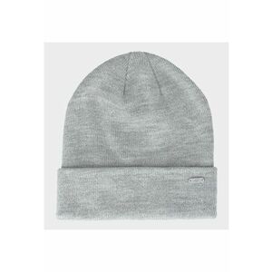 Caciula Unisex Gri Deschis din Acril Sportstyle - Margine Indoita - Marime Unica - Sezon AW24 imagine