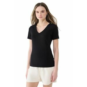 Tricou dama WSS25TTSHF1990-20S - 4F - Bumbac - Negru imagine
