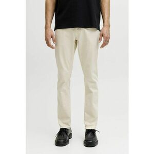 Blugi slim fit cu talie medie - Alb imagine