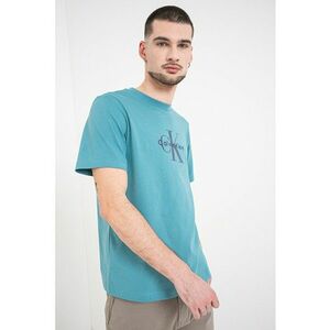 Tricou din bumbac cu imprimeu logo - Verde deschis imagine