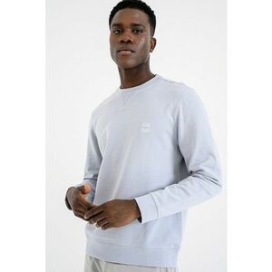 Bluza de trening relaxed fit cu decolteu la baza gatului Westart - Gri deschis imagine