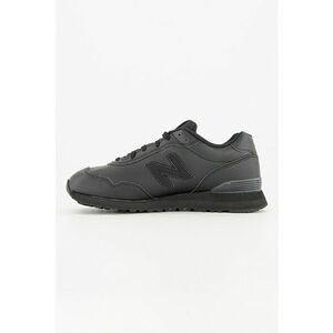 Pantofi sport low cut din piele 515 - Negru imagine