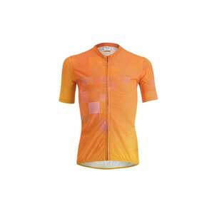 Tricou ciclism copii Rocket - Portocaliu imagine