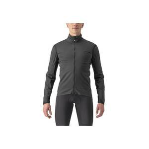 Jacheta ciclism barbati Alpha Ultimate Insulated - impermeabila respirabila - antracit - Gri antracit imagine