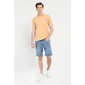 Tricou polo cu logo discret Lakes - Bej imagine