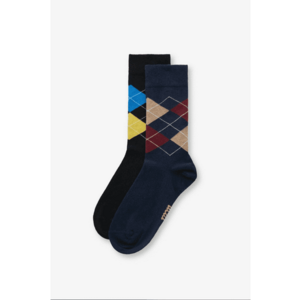 Sosete lungi Armand - 2 Perechi - Multicolor - Multicolor imagine