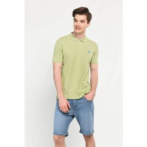 Tricou polo cu logo discret Lakes - Verde imagine