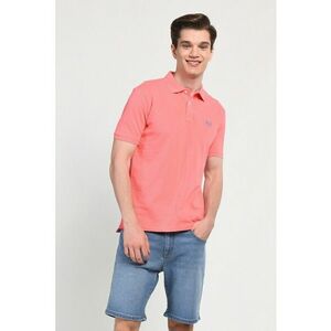 Tricou polo cu logo discret Lakes - Roz imagine