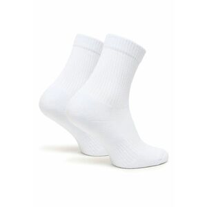 Sosete dama lungi - Bianco/Nero - 106071 A30 imagine