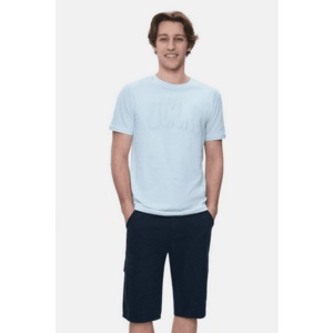 Tricou cu imprimeu logo supradimensionat Culver - Albastru imagine