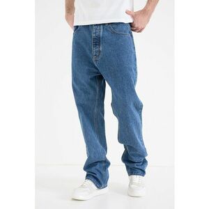 Blugi relaxed fit Nate - Albastru royal imagine