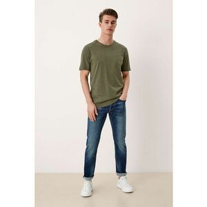Tricou regular fit de bumbac - Verde sparanghel imagine