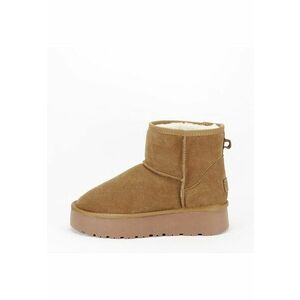 Ghete camel din piele naturala B-JB1925 117 6507 - Maro camel imagine