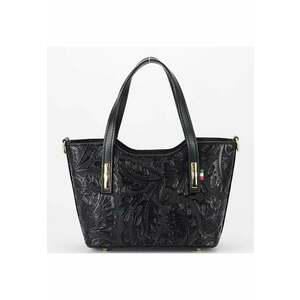 Geanta negru din piele naturala 8904 131 19191 - Negru imagine