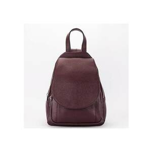 Rucsac cafeniu din piele naturala 8906 122 19039 - Bordeaux imagine