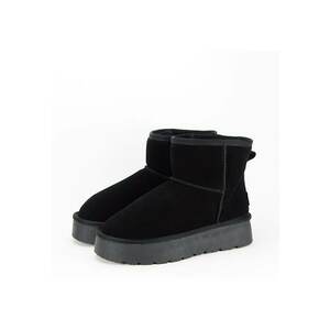Ghete din piele naturala negre B-JB1925 117 5 - Negru imagine