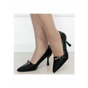 Pantofi negri eleganti 3240 01 18888 - Negru imagine