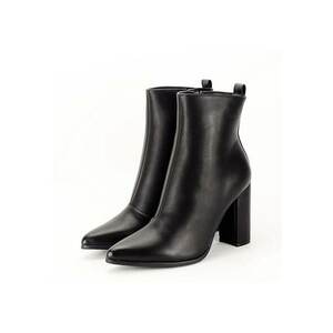 Botine negre elegante Inna 118 9441 - Negru imagine