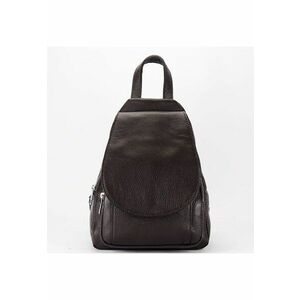 Rucsac cafeniu din piele naturala 8906 122 19039 - Maro cafeniu imagine