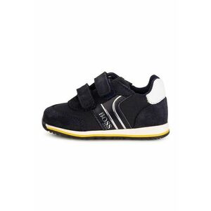 Pantofi sport cu velcro si insertii de piele intoarsa imagine
