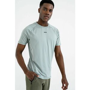 Tricou regular-fit cu decolteu la baza gatului - Verde fistic imagine