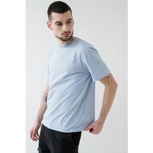 Tricou de bumbac cu decolteu la baza gatului imagine