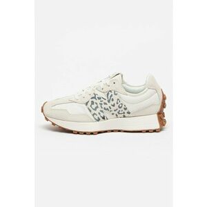 Pantofi sport cu detalii de piele intoarsa 327 - Gri deschis imagine