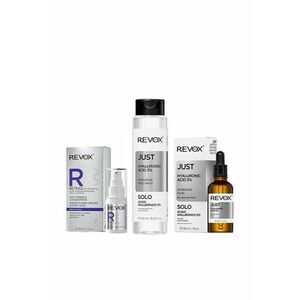 Pachet pentru hidratare - Gel ochi Retinol 30 ml + Face Wash HA 3% 250 ml + Fluid HA 5% 30 ml imagine