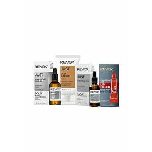 Pachet Glow & hidratation : HA 5% Fluid 30 ml + Vitamin C 20% 30 ml + Daily Sun Shield SPF 50+ 30 ml + Lip Filler 12 ml imagine