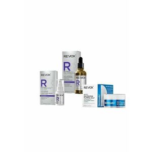 Pachet Anti-Age : Retinol Serum 30 ml + Retinol Gel Contur Ochi 30 ml + Crema-gel rehidratant Skintreats Biotic - 50 ml imagine