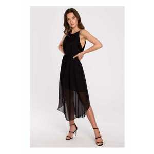 Rochie legata in jurul gatului - negru - Negru imagine