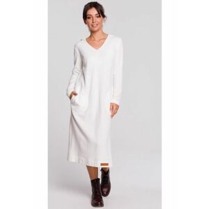 Rochie - Bumbac / Poliester - Alb - Ecru imagine