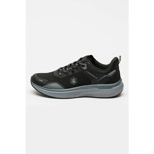 Pantofi sport cu garnituri din piele Sawyer - Negru/Gri antracit imagine