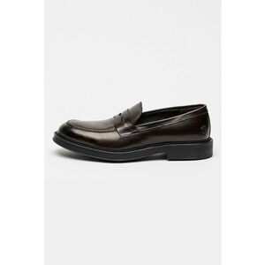 Pantofi loafer din piele Lenard - Maro inchis imagine