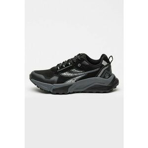 Pantofi sport cu garnituri din material sintetic Robson - Negru/Gri antracit imagine