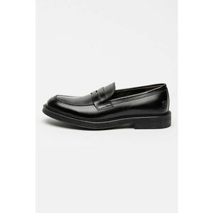 Pantofi loafer din piele Lenard - Negru imagine