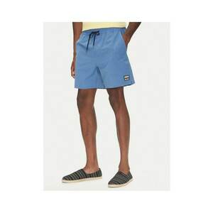 Pantaloni scurti de baie barbati EBYJV00145 - Poliester/Bumbac - Gri - Albastru imagine