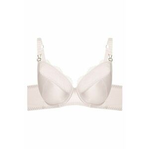 Sutien semi-captusit Negru Brillant - Alb imagine