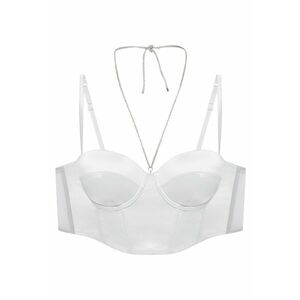 Sutien push-up gri deschis - Gri imagine
