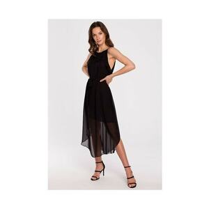 Rochie Dama - Poliester/Bumbac - Negru imagine