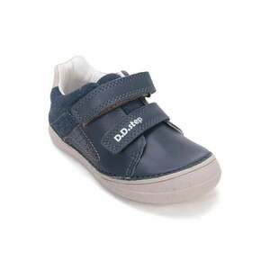 Pantofi sport copii din piele naturala S078-61177 - Albastru imagine