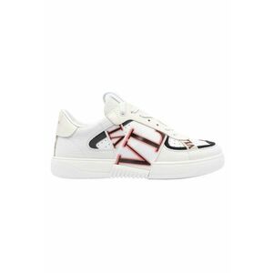 Pantofi low-top din piele de vitel 42 EU Alb imagine