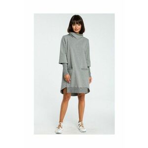 Rochie de dama - Bumbac - Elastan - Gri imagine