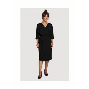 Rochie eleganta - Bumbac - Negru imagine