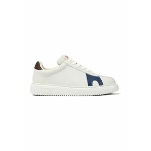 Pantofi sport de piele K21 Twins - Alb/Maro/Bleumarin imagine